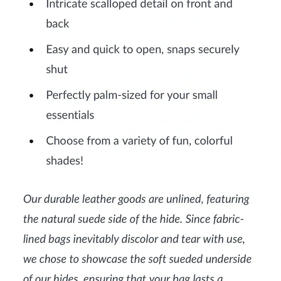 Portland Leather Penny Pouch - Picture 2 of 4